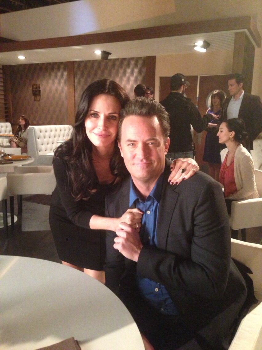 Courteney Cox a Matthew Perry Courteney Cox a Matthew Perry